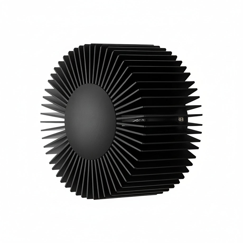 Freyza - LED Wall Sconce Light – Modern Sunflower Aluminum Floral (15x8cm / 5.9x3.1in)