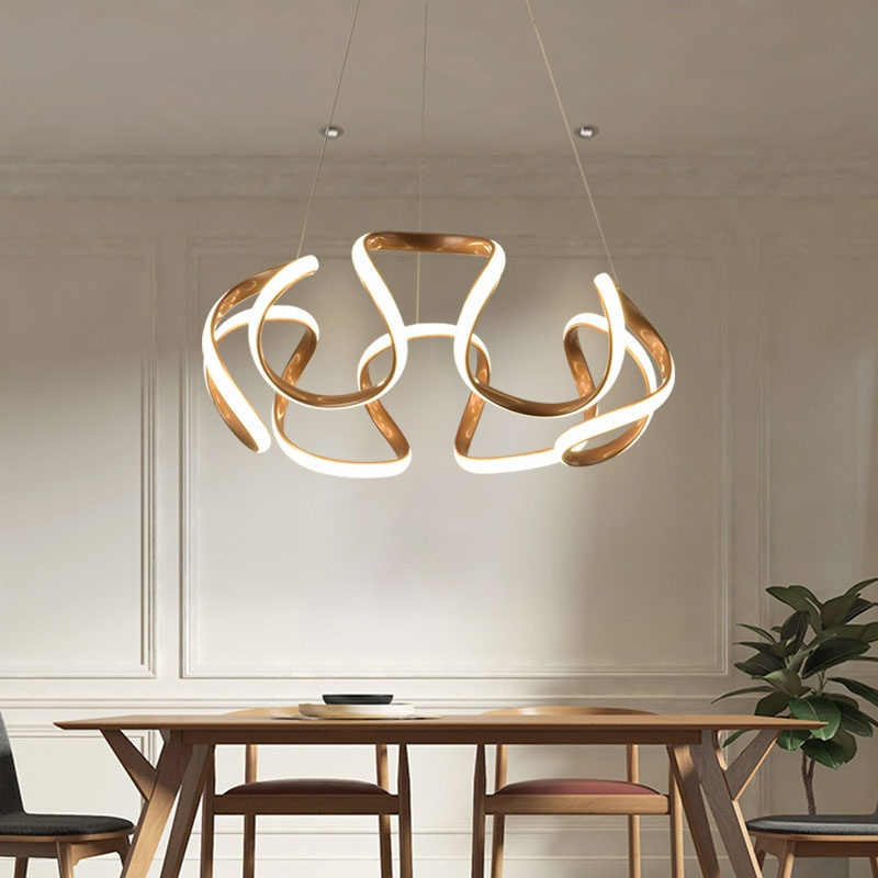 Freyza | Clyra moderne unregelmäßige Pendelleuchte – moderne Küche und Esszimmer