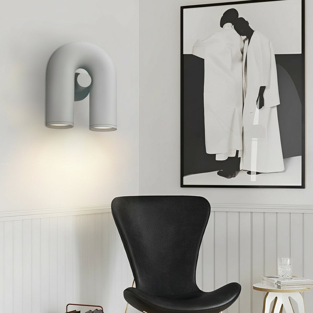 Freyza - Drehbare U-förmige Wandleuchte - Nordische verstellbare LED-Leuchte (90° Drehung)