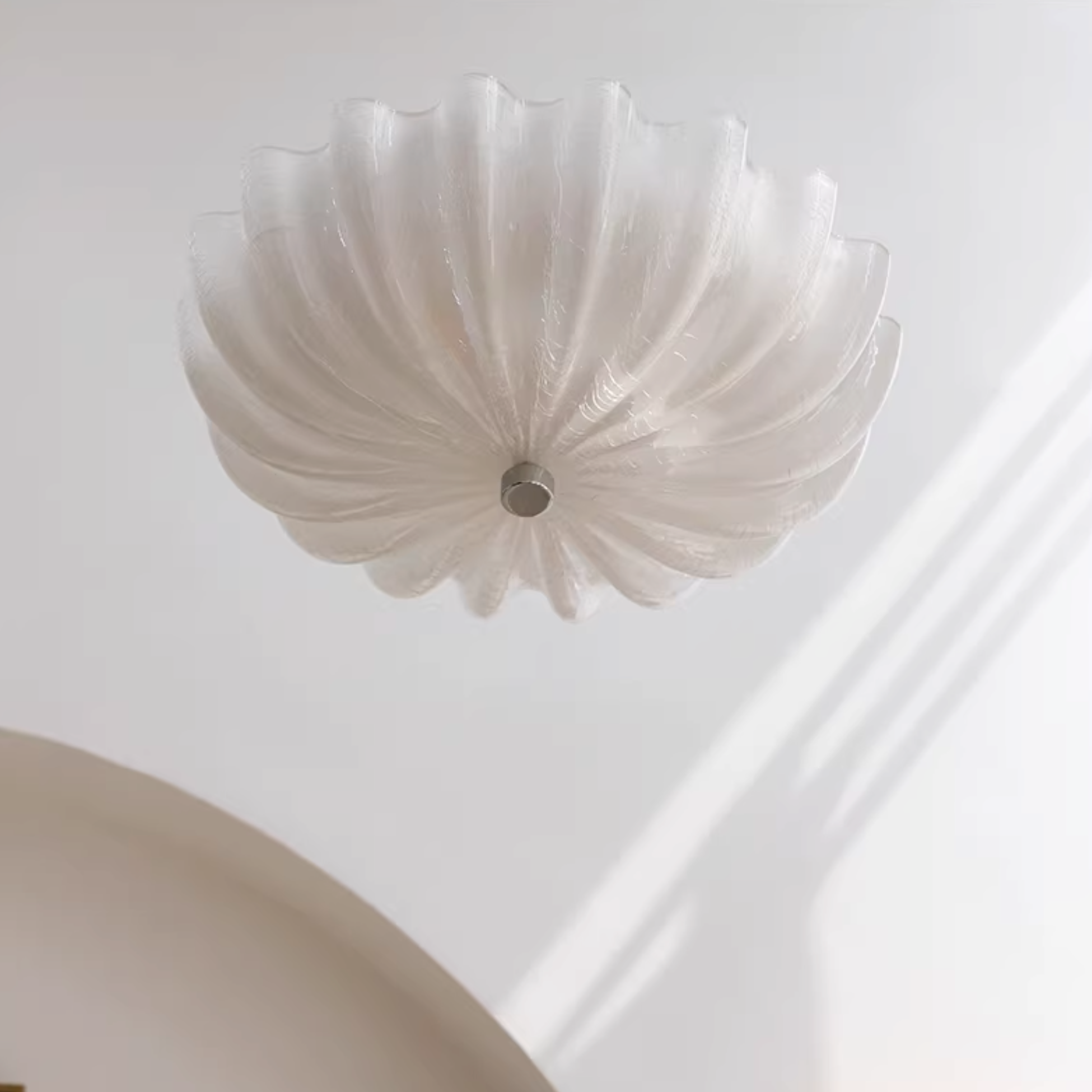 Freyza | Norduli Modern Flower Glass Ceiling Light – Modern Bedroom Living Room