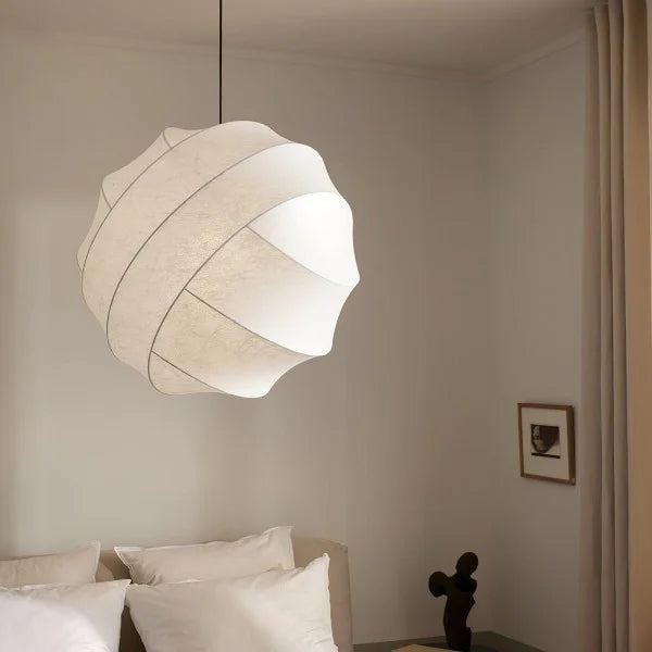 Freyza - Wabi-Sabi Fiber Cocoon Pendant Lamp M400