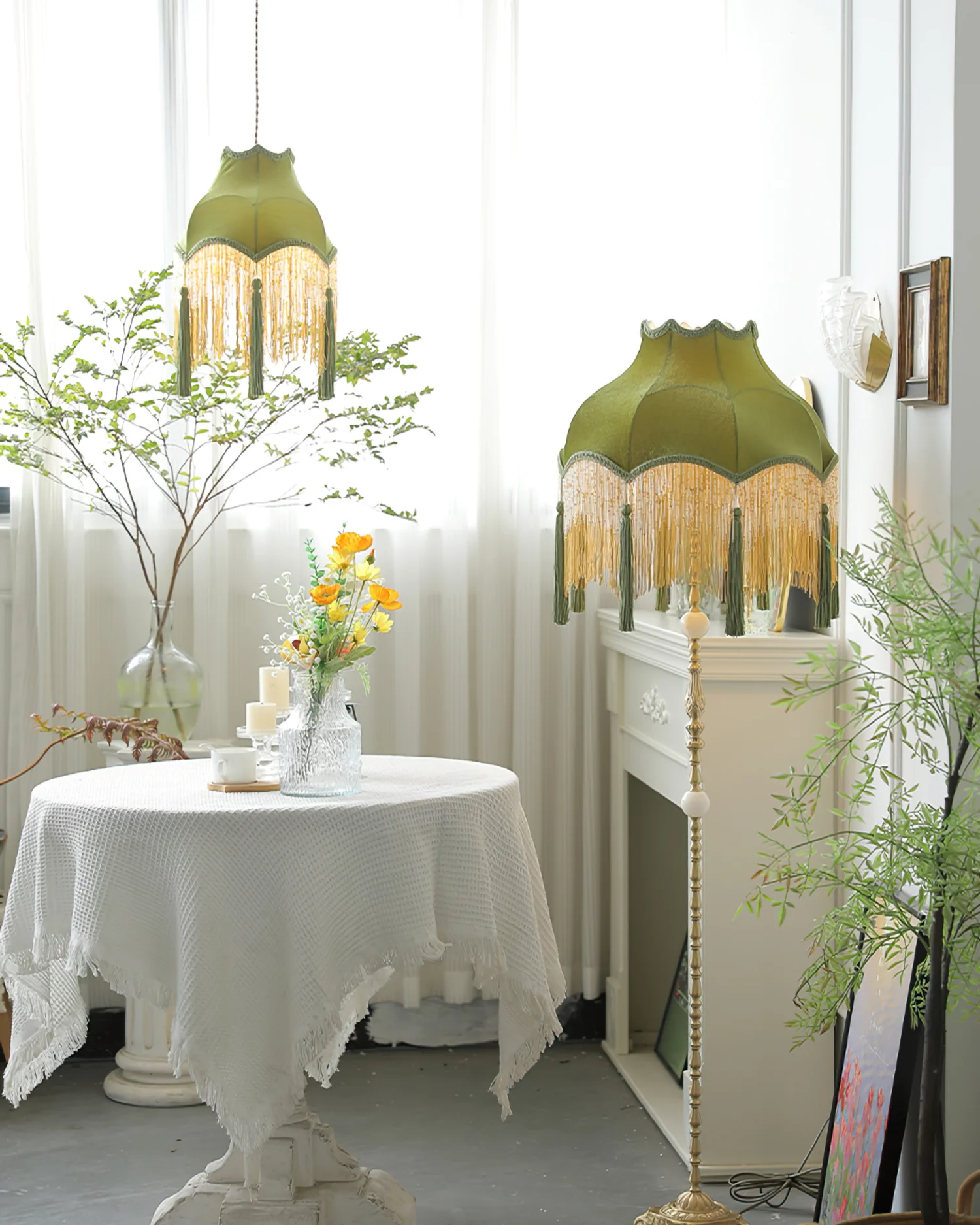 Freyza - Hadley Fabric Pendant Lamp