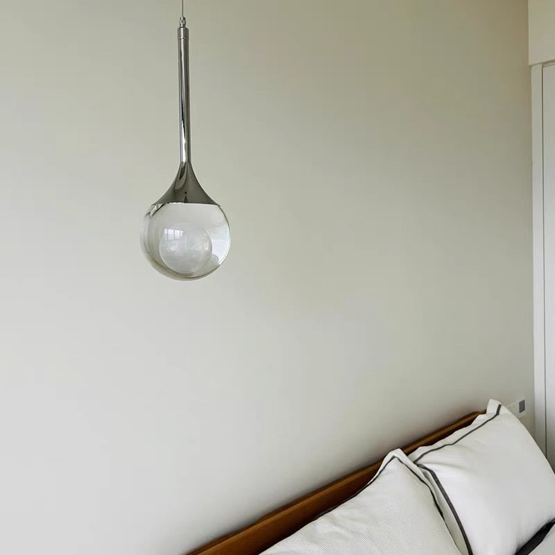 Freyza - Moon Clear Glass Ball Pendant Light