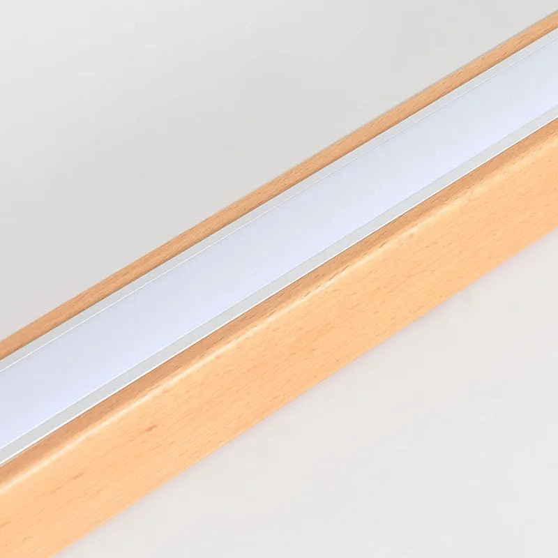Freyza | Plafonnier en bois affleurant – Chambre, couloir, cuisine
