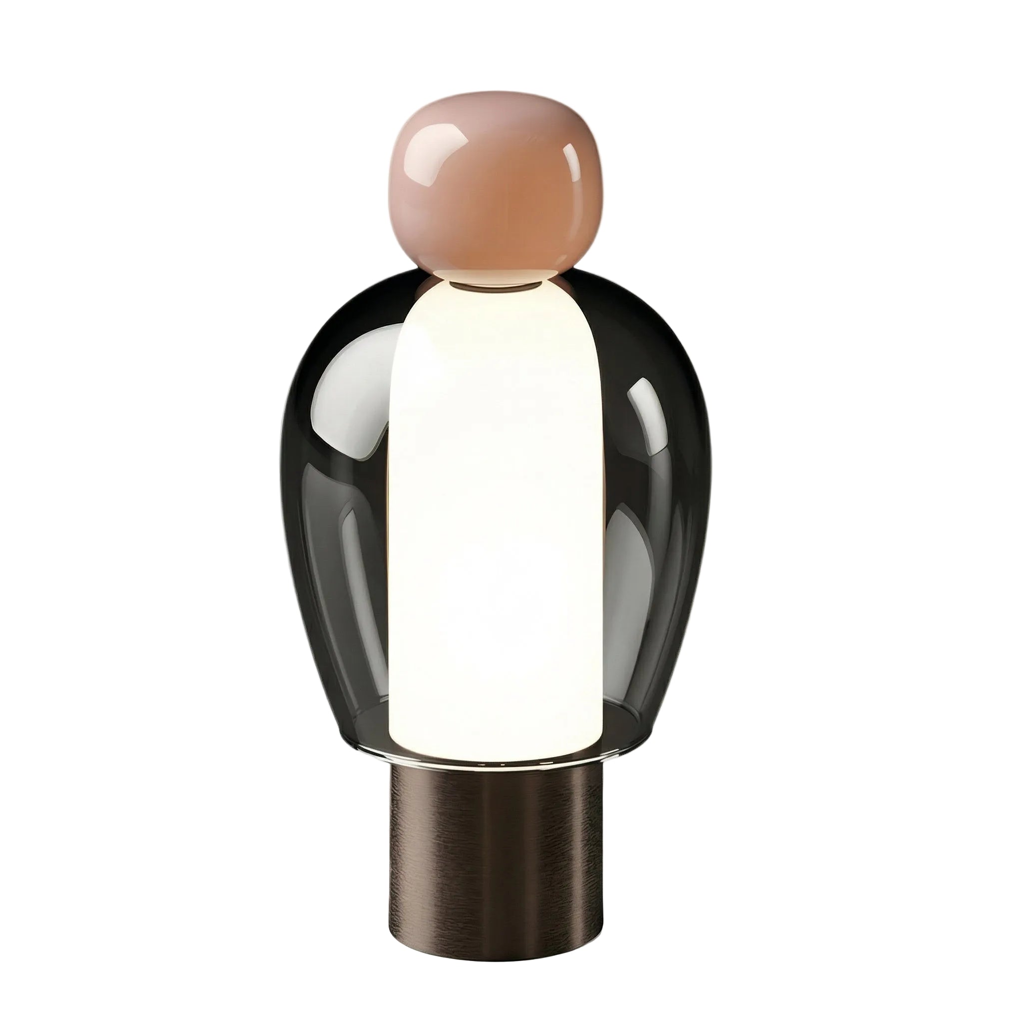Freyza - LED Table Lamp Nordic Glass Portable Dimmable Cordless 34cm / 13.4in