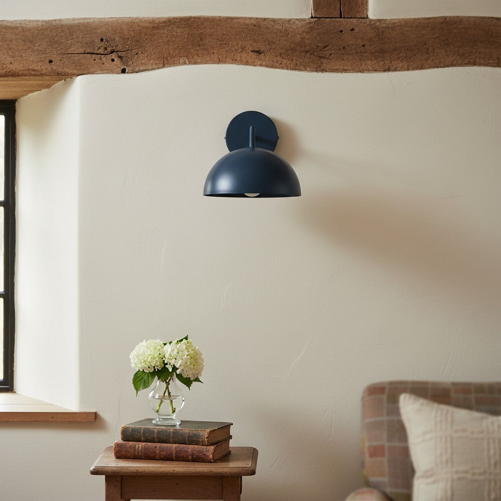 Freyza | Chroma Minimalist Metal  Dome Sconce