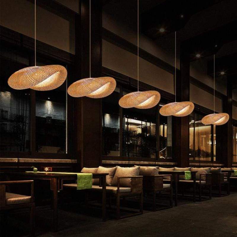 Freyza | Rinwa Natural Pendant Pendant Light – Kitchen Dining Room