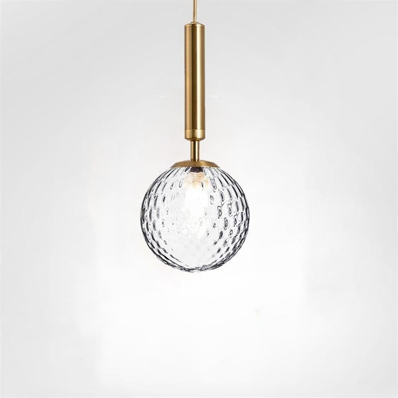 Freyza | Suspension en verre blanc – Cuisine moderne et salle à manger