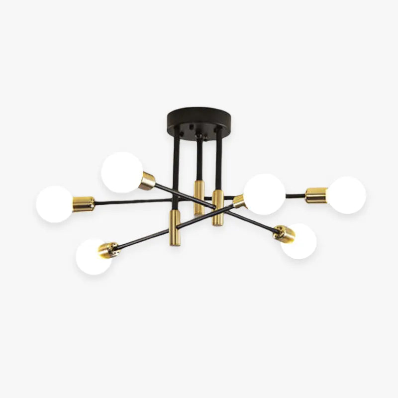 Freyza | Plafonnier rétro satellite Lindsy – Chambre, couloir, cuisine rétro