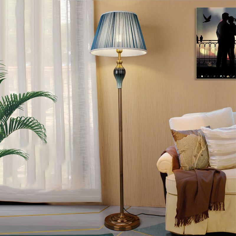 Freyza | Lampadaire en tissu à éclairage multiple – Salon Chambre à coucher