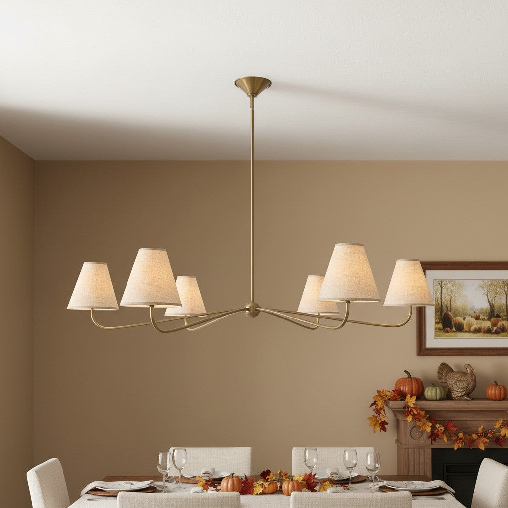 Freyza | Kronleuchter – Traditionelles Esszimmer, Wohnzimmer