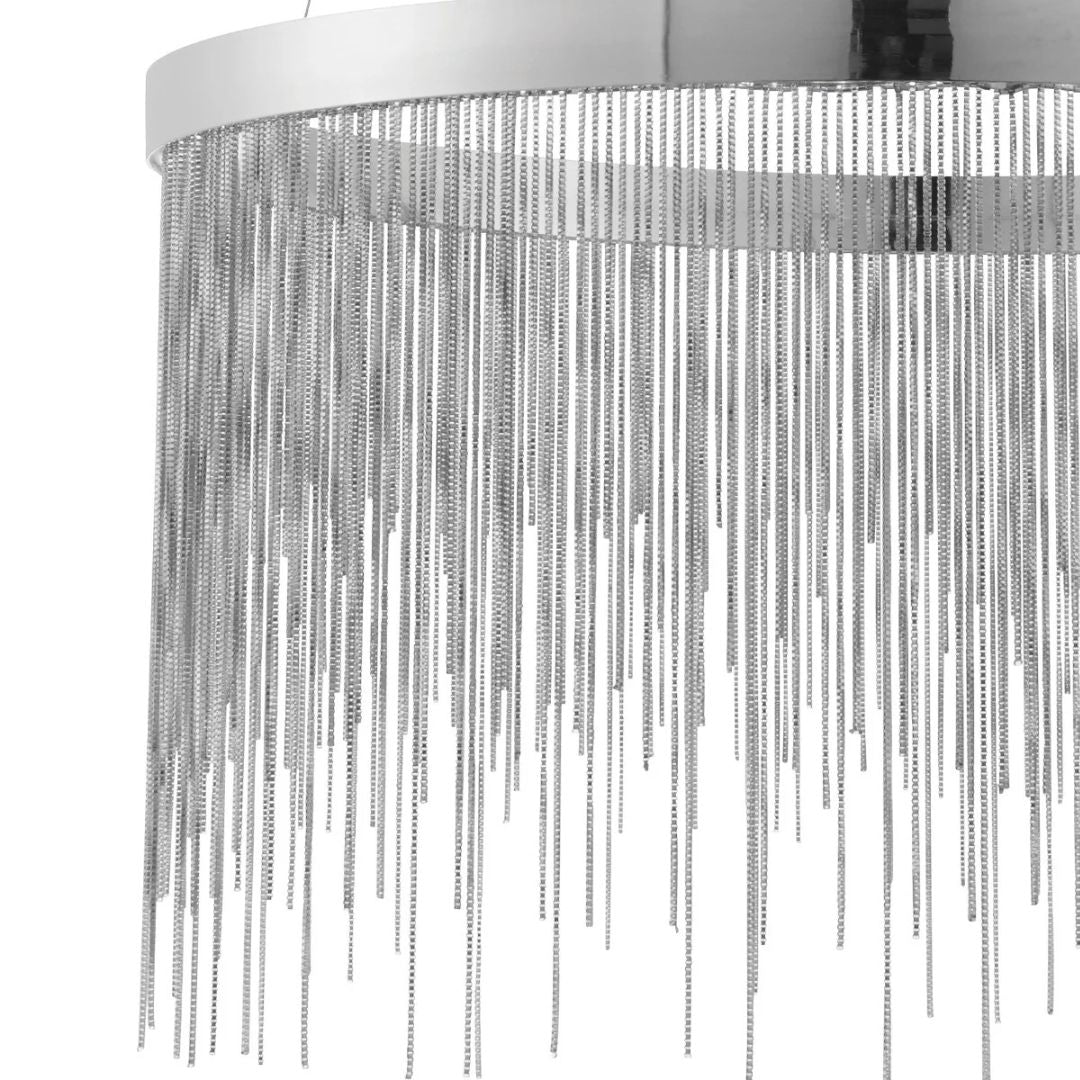 Freyza - Zelma Polished Chrome LED Ceiling Pendant