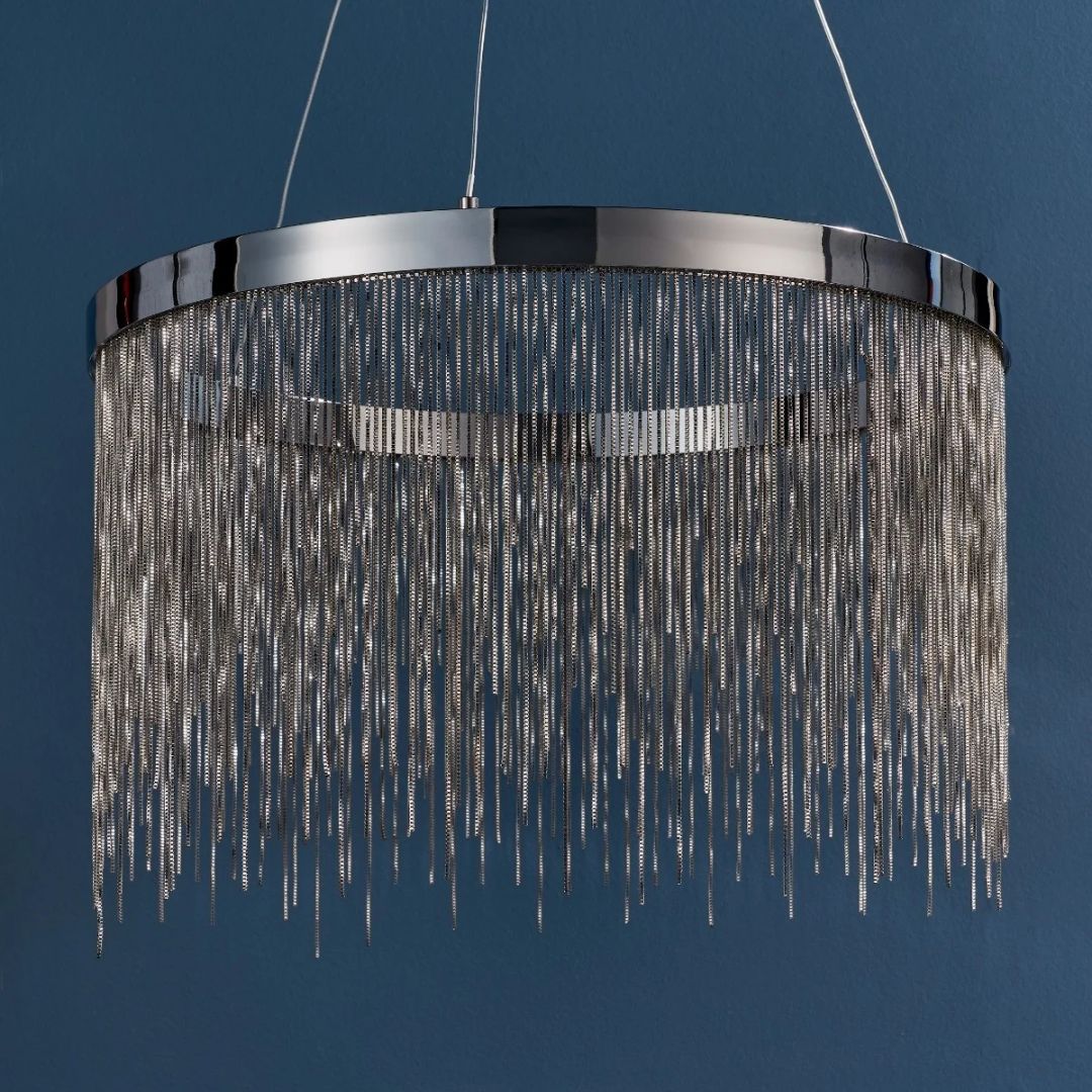 Freyza - Zelma Polished Chrome LED Ceiling Pendant