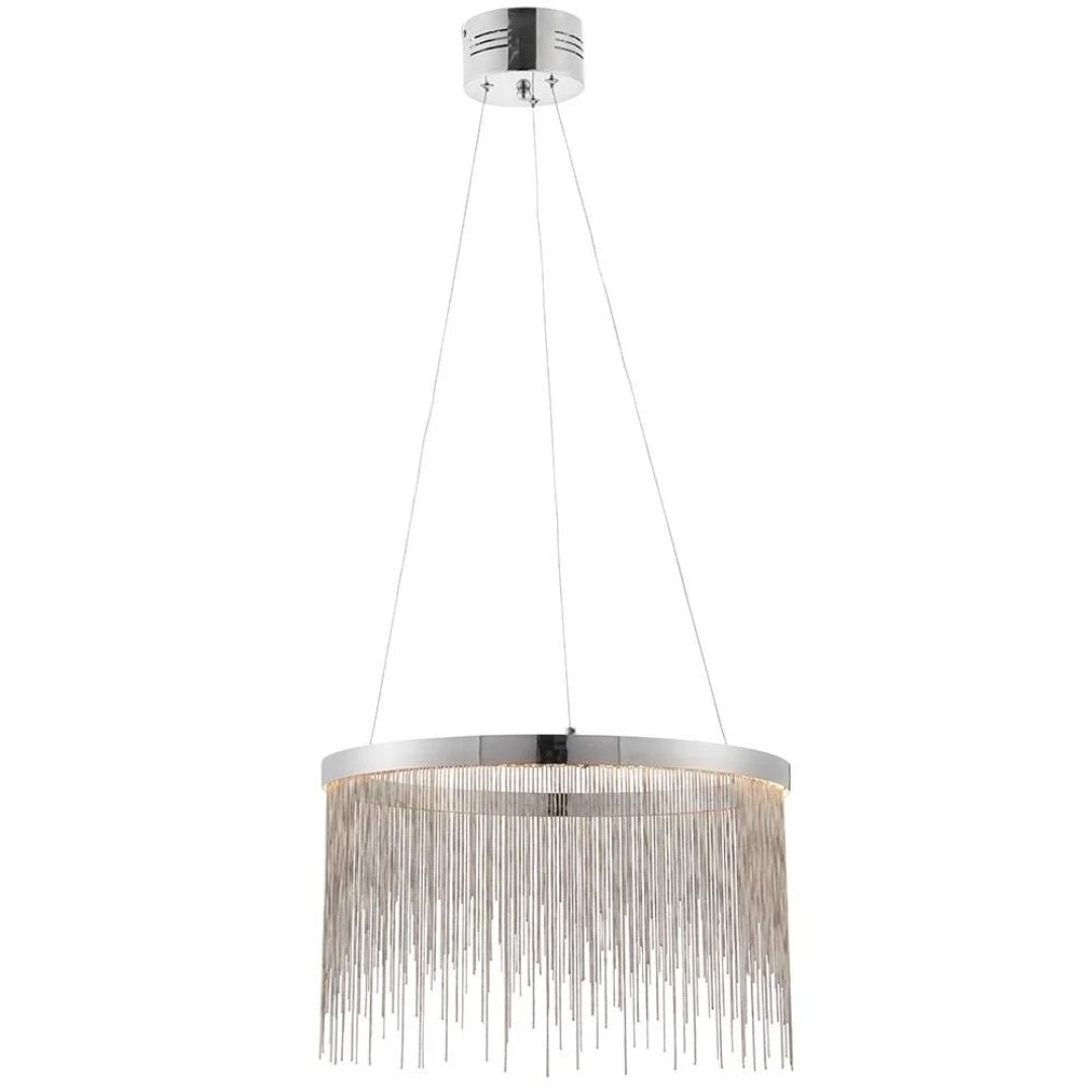 Freyza - Zelma Polished Chrome LED Ceiling Pendant