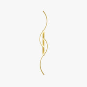 Freyza | Lumor Modern Linear Black Gold Indoor Wall Light – Modern Bedroom Living Room