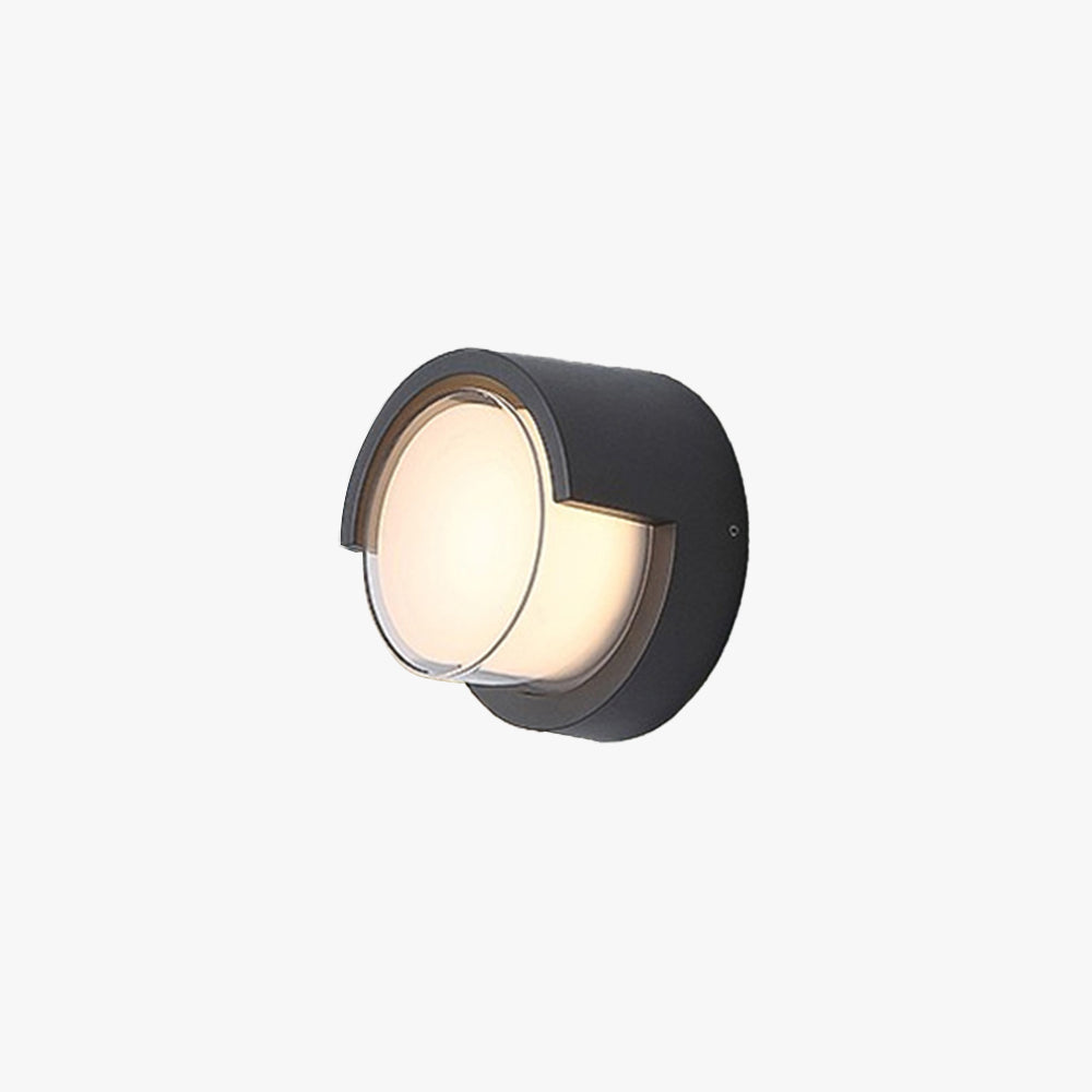 Freyza | Applique murale extérieure noire – Éclairage moderne pour jardin, porche et extérieur