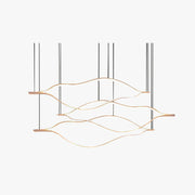 Freyza | Suspension dorée – Cuisine et salle à manger minimalistes