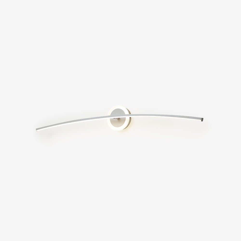 Freyza | Applique de meuble-lavabo blanche – Miroir moderne pour meuble-lavabo de salle de bains