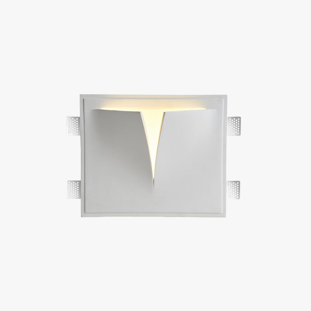 Freyza | Applique murale blanche d’intérieur – Chambre et salon modernes