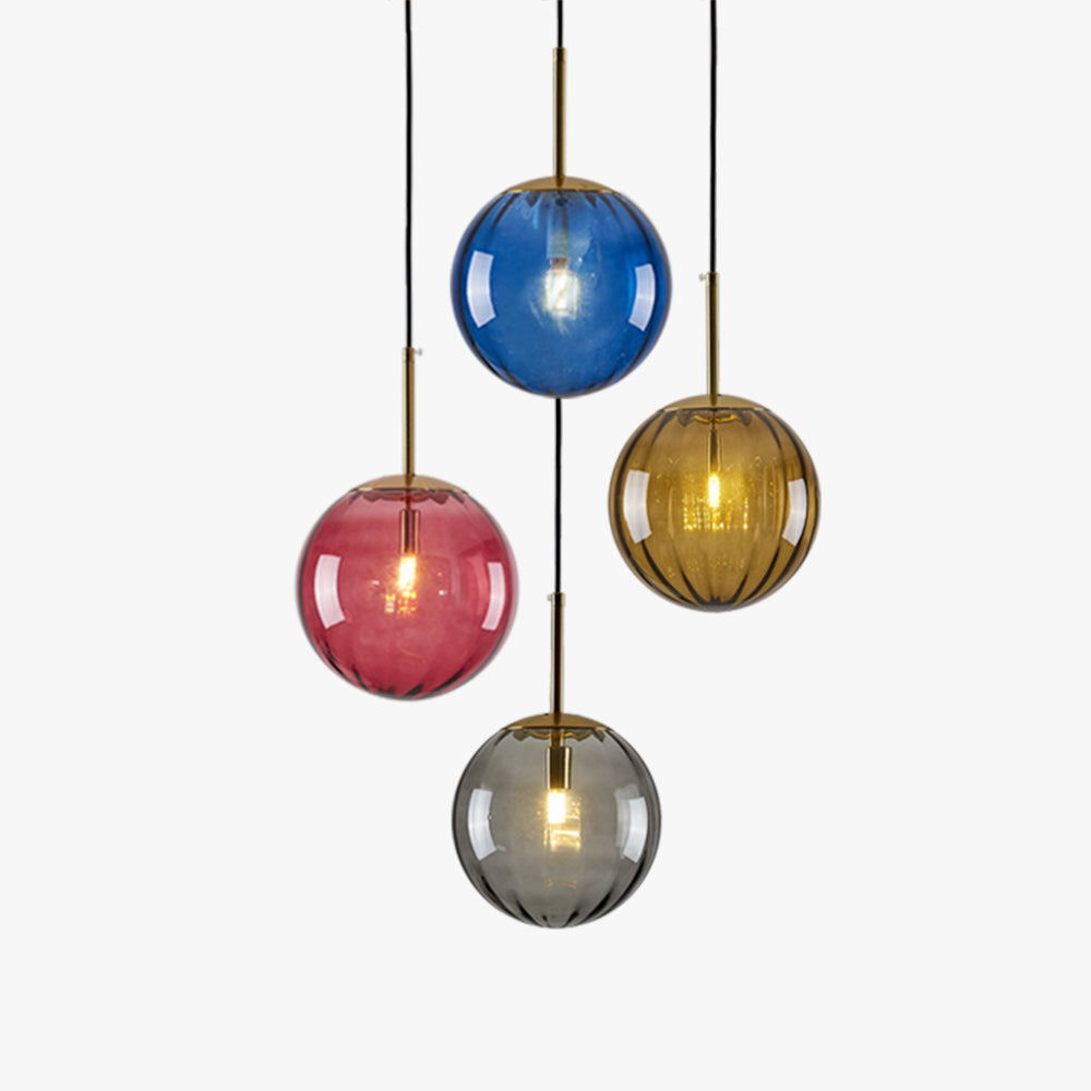 Suspension en verre Freyza | Lexa – Luminaire suspendu en verre pour cuisine et salle à manger