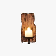 Freyza | Applique murale intérieure en bois – Chambre et salon vintage