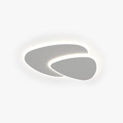 Freyza | Zeno Designer Geometric Flush Mount Ceiling Light – Bedroom Hallway Kitchen