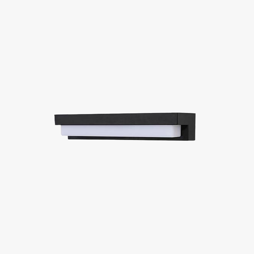 Freyza | Applique murale extérieure noire – Éclairage minimaliste pour jardin, porche et extérieur