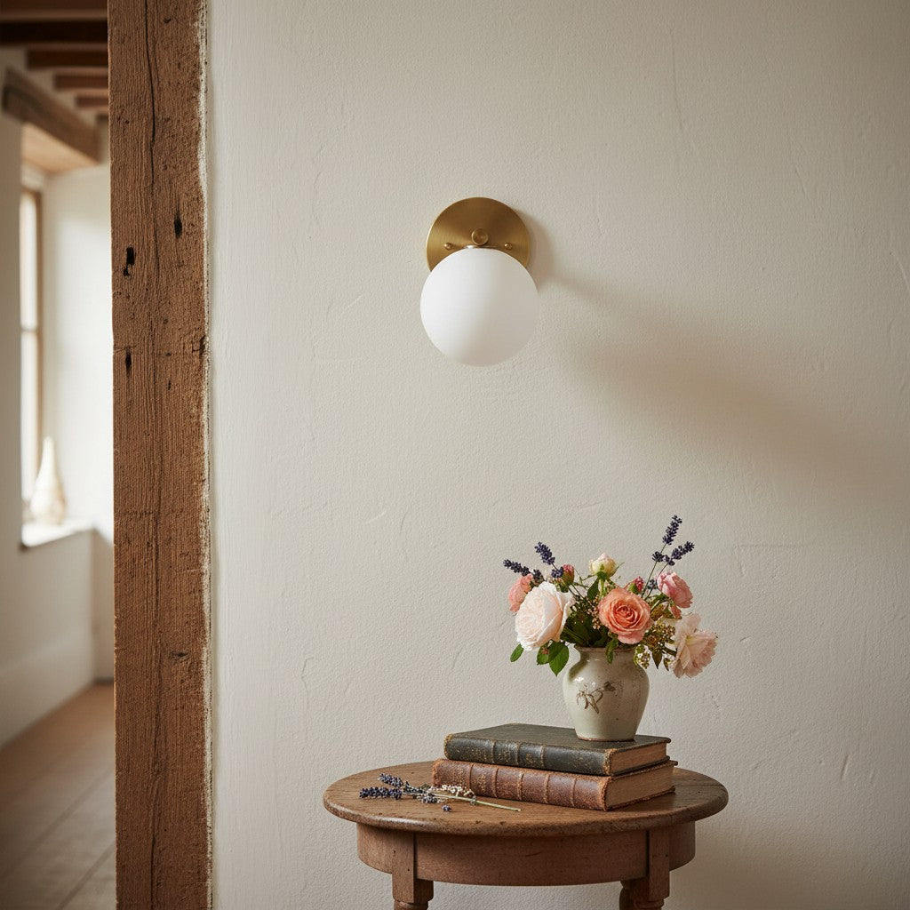 Freyza | Glas-Wandleuchte – Modernes Wohnzimmer und Flur