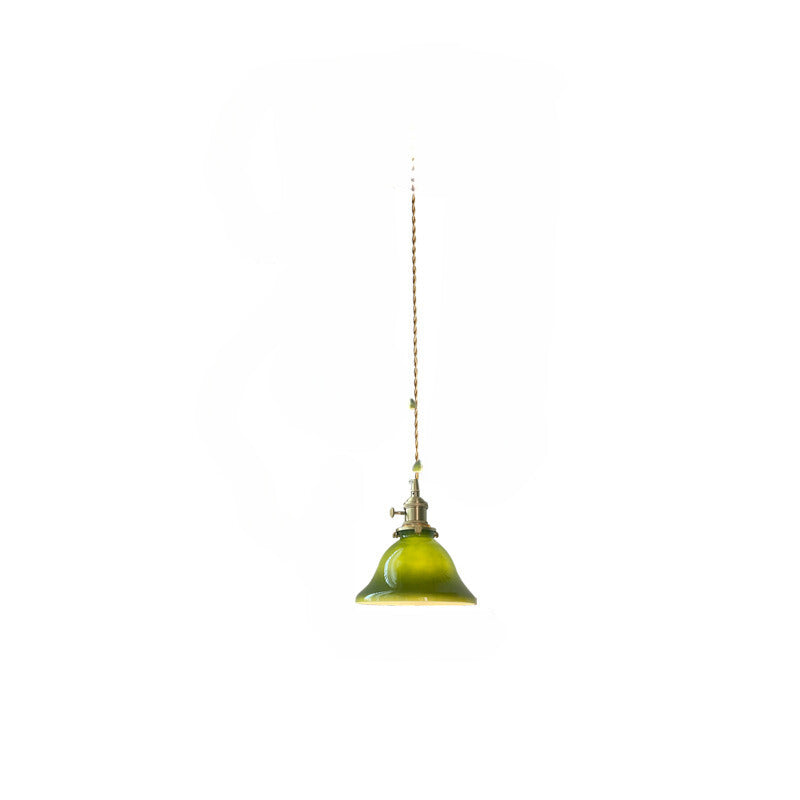 Freyza | Suspension en verre cuivré – Cuisine vintage, salle à manger