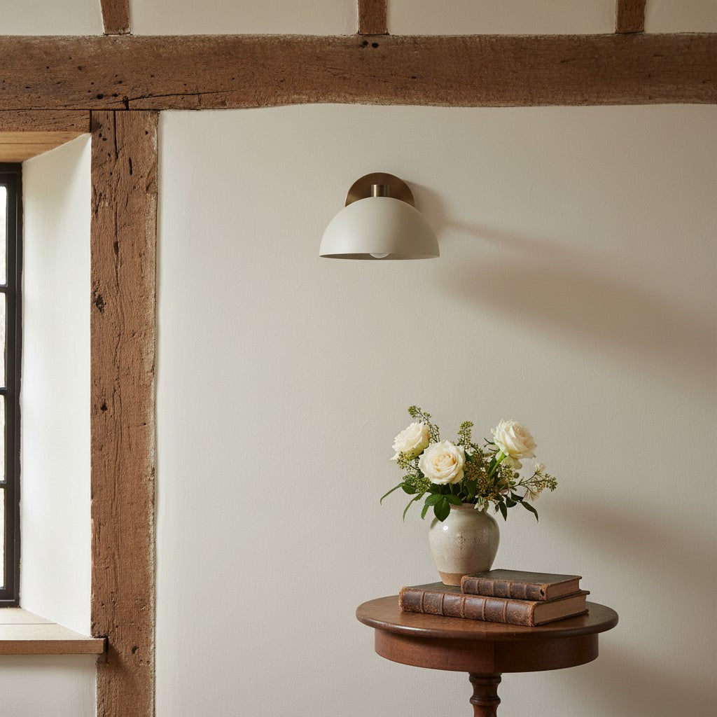 Freyza | Messing-Wandleuchte – Schlafzimmer, Flur