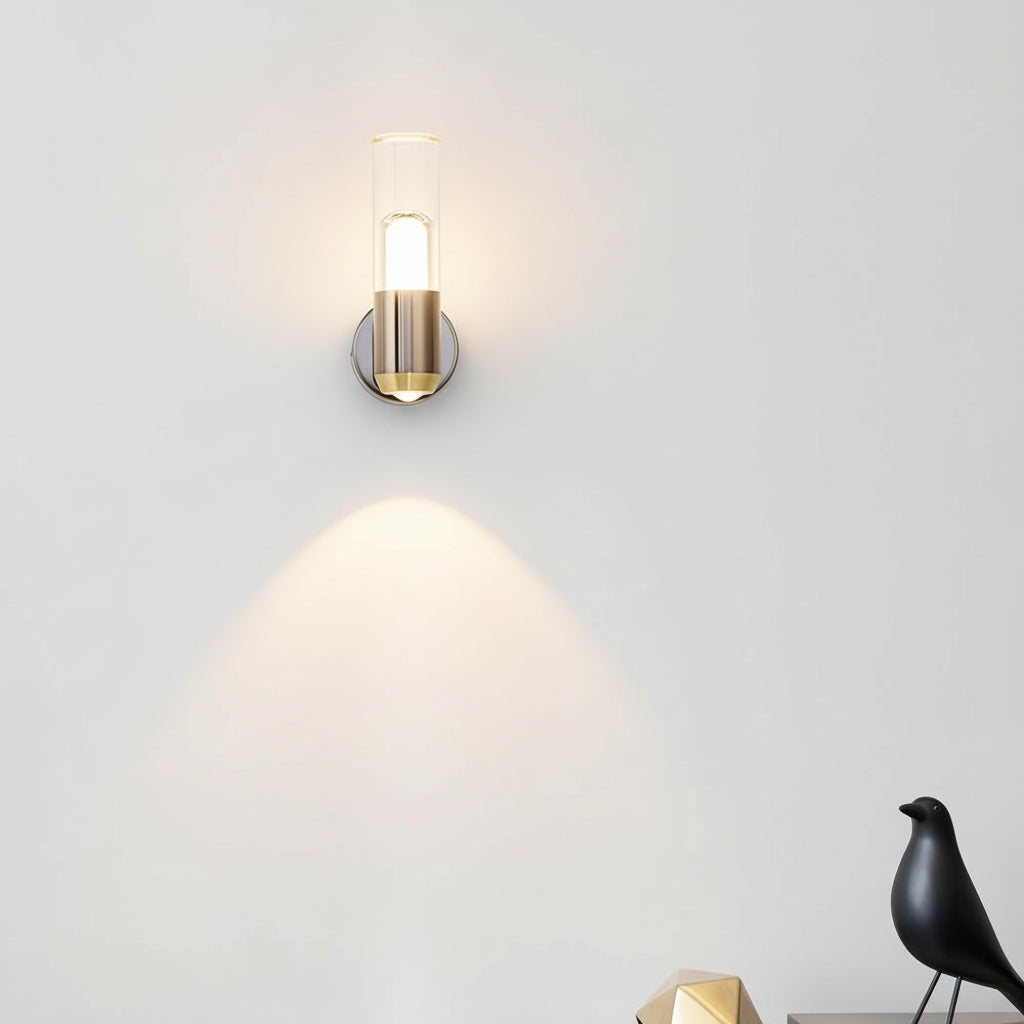 Freyza - Dimmbar Acryl LED-Wandleuchte Modern Streifen Gold Schwarz 3-Farben