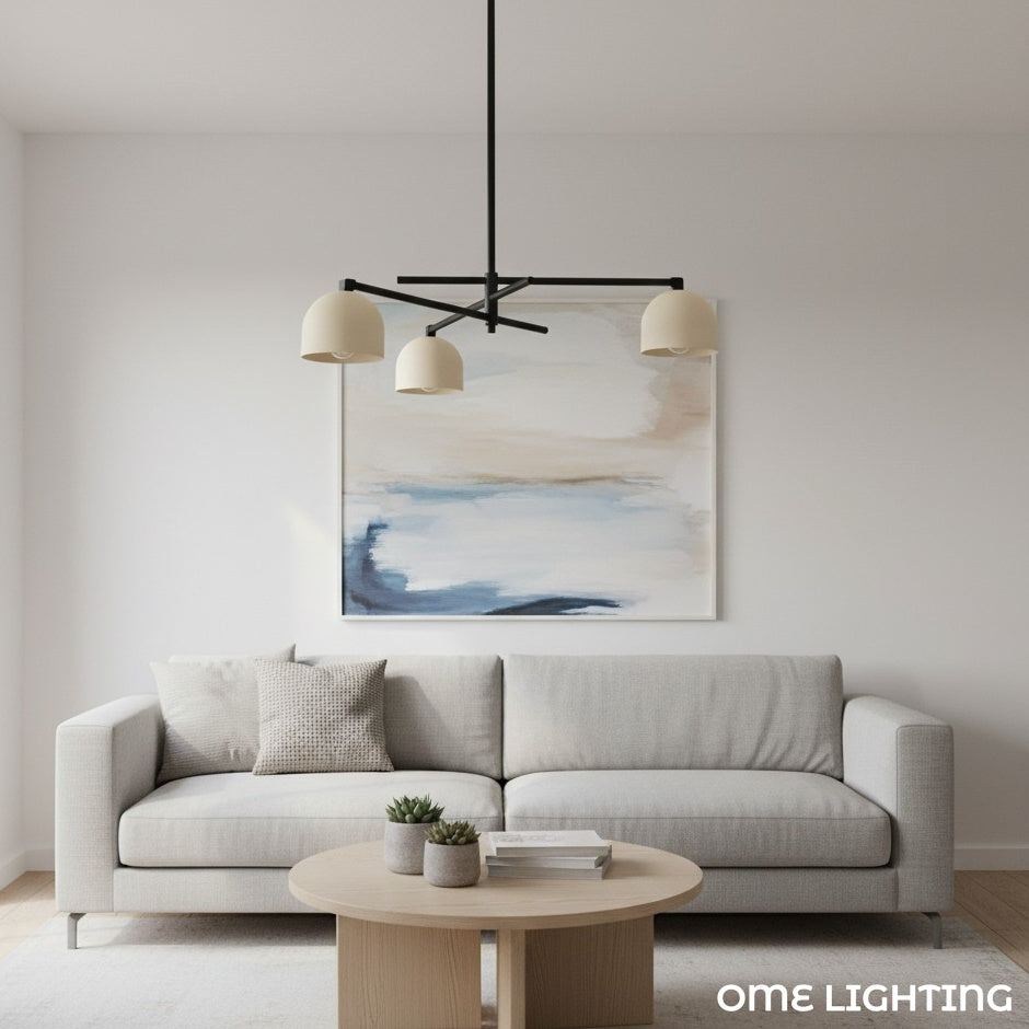 Freyza | Multi-Light Brass Chandelier – Dining Room Living Room