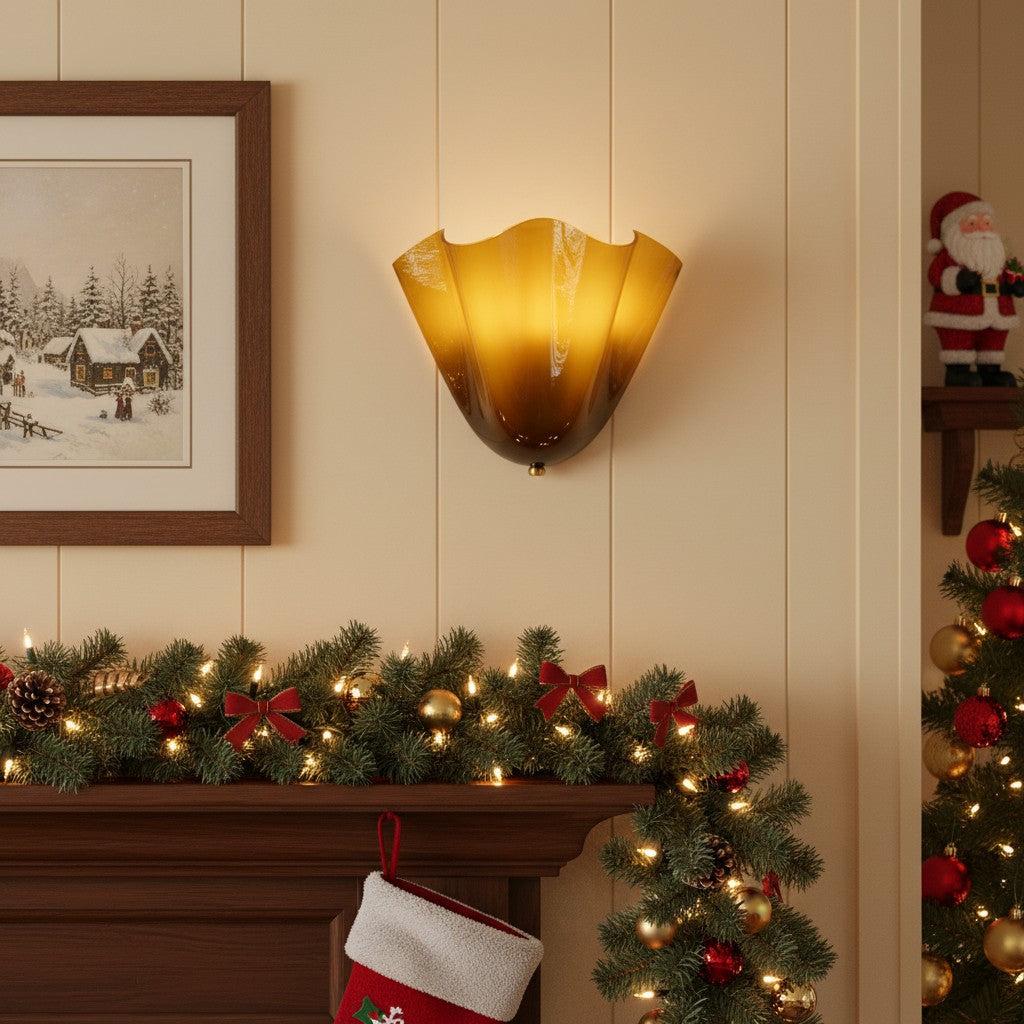 Freyza | Glass Wall Light – Bedroom Hallway