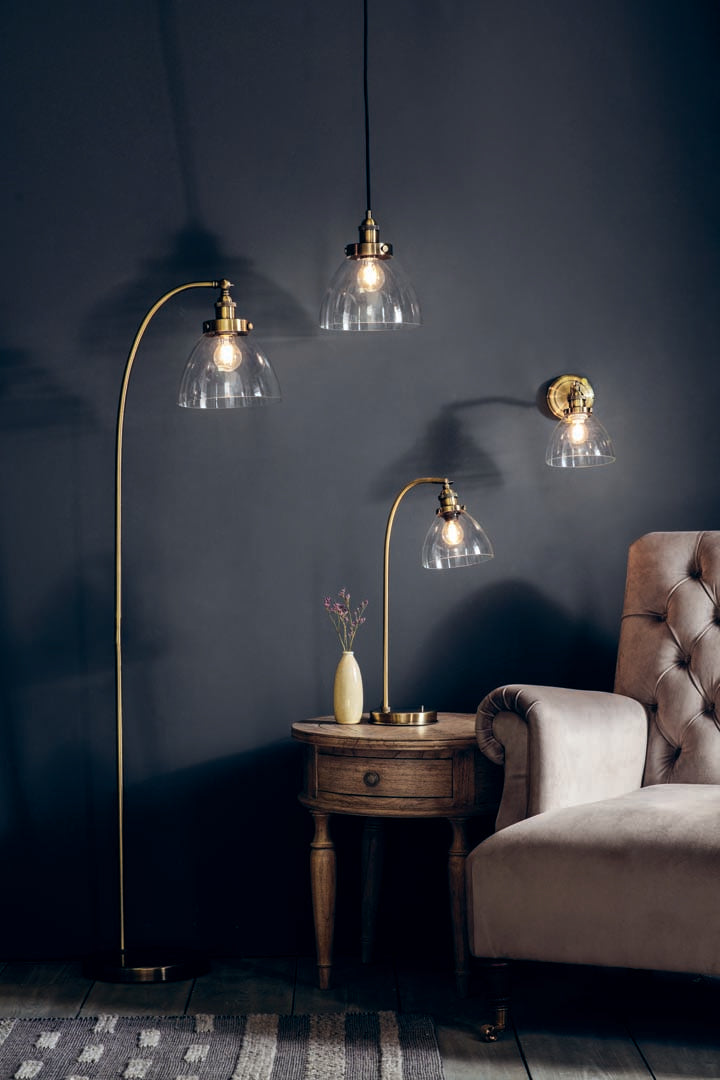 Freyza - Hansen Wall Light Antique Brass
