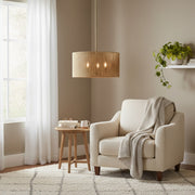 Freyza | Rowan Drum Brass Pendant Light