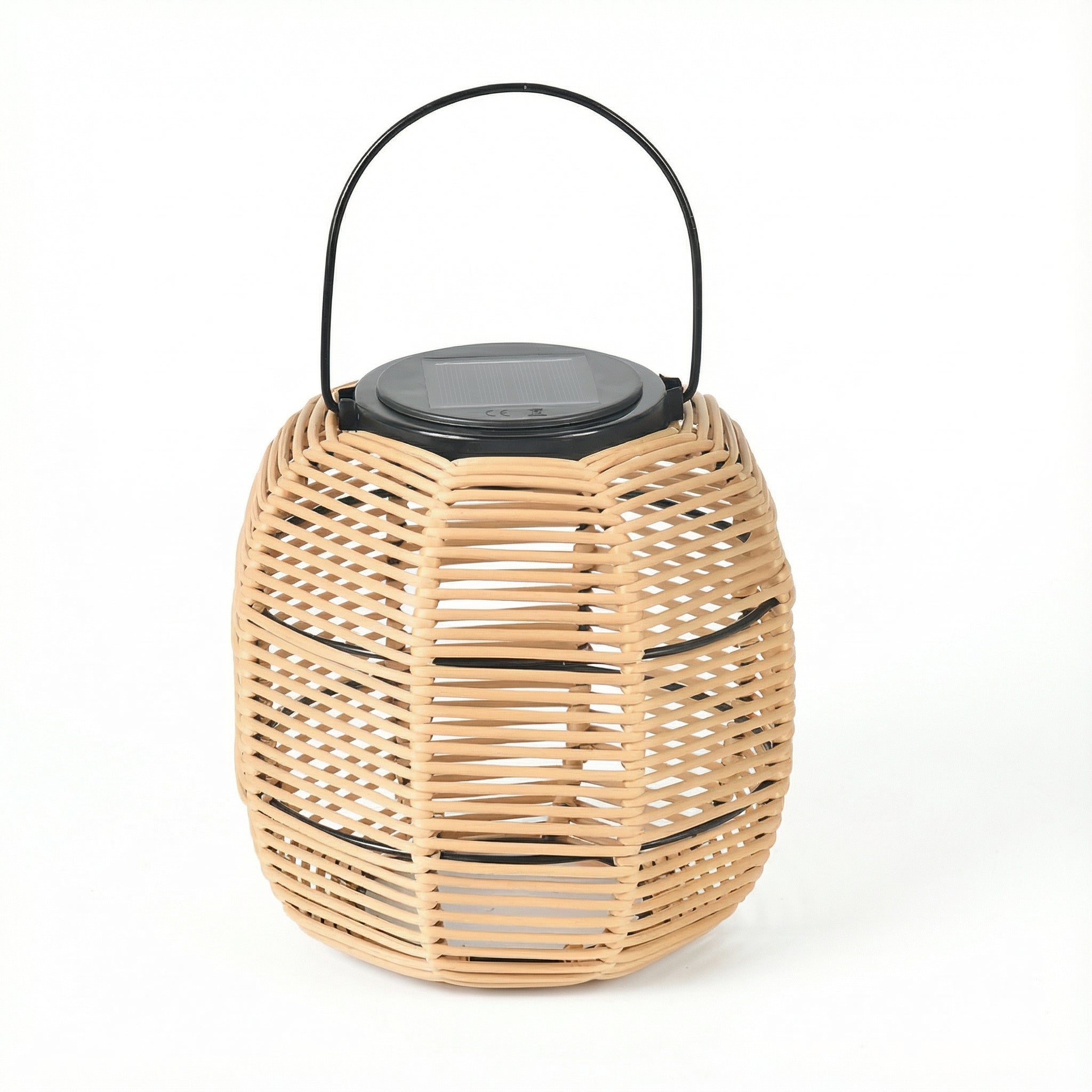 Freyza - Solar Lantern Garden Light Outdoor Waterproof LED Rattan 18cm