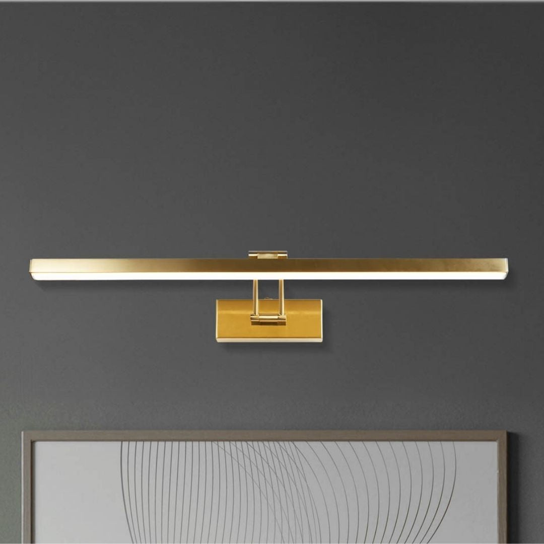 Freyza - Rhodes 60cm Satin Brass LED Picture Wall Light