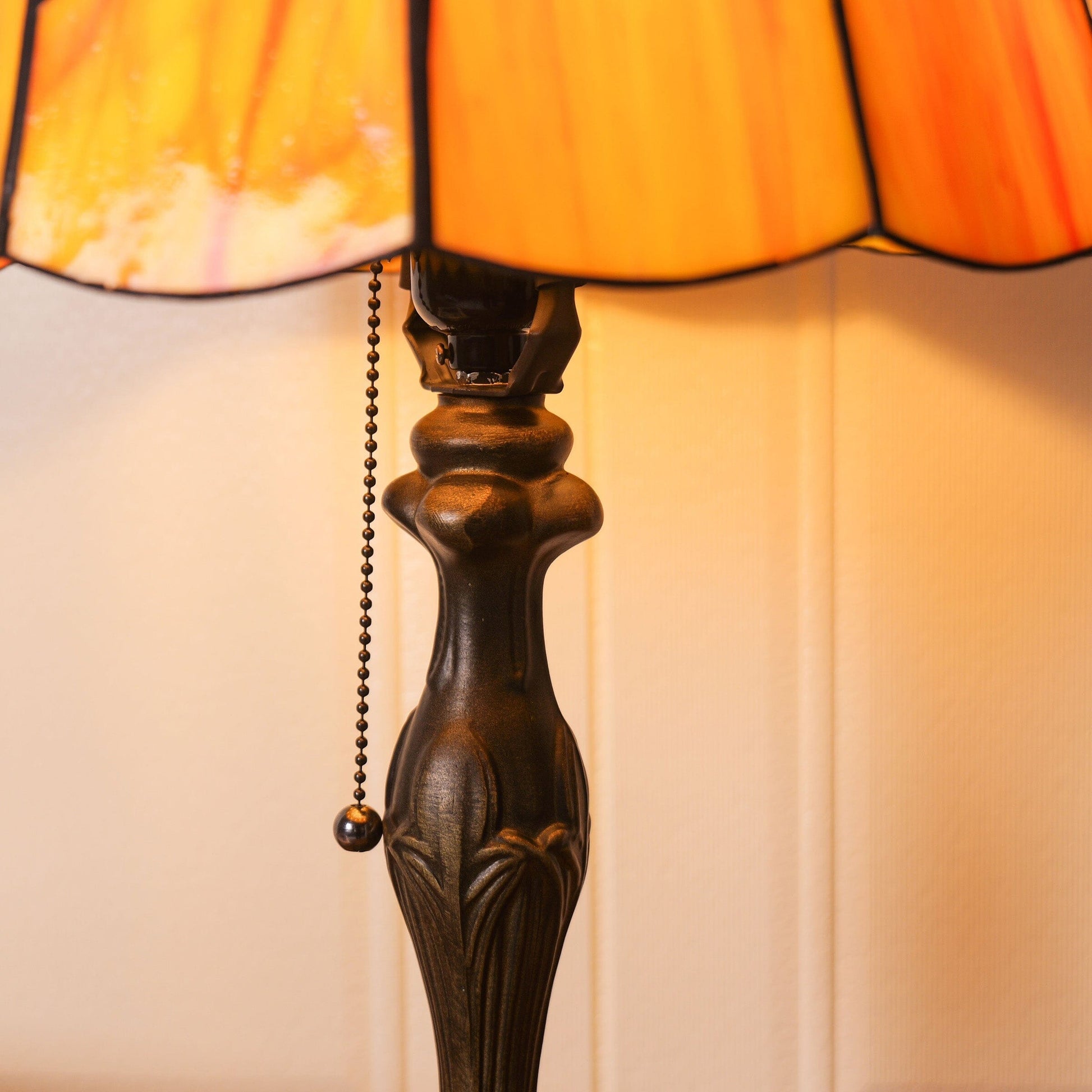 LuminaraCraft | Elegant Handcrafted Stained Glass Table Lamp 7