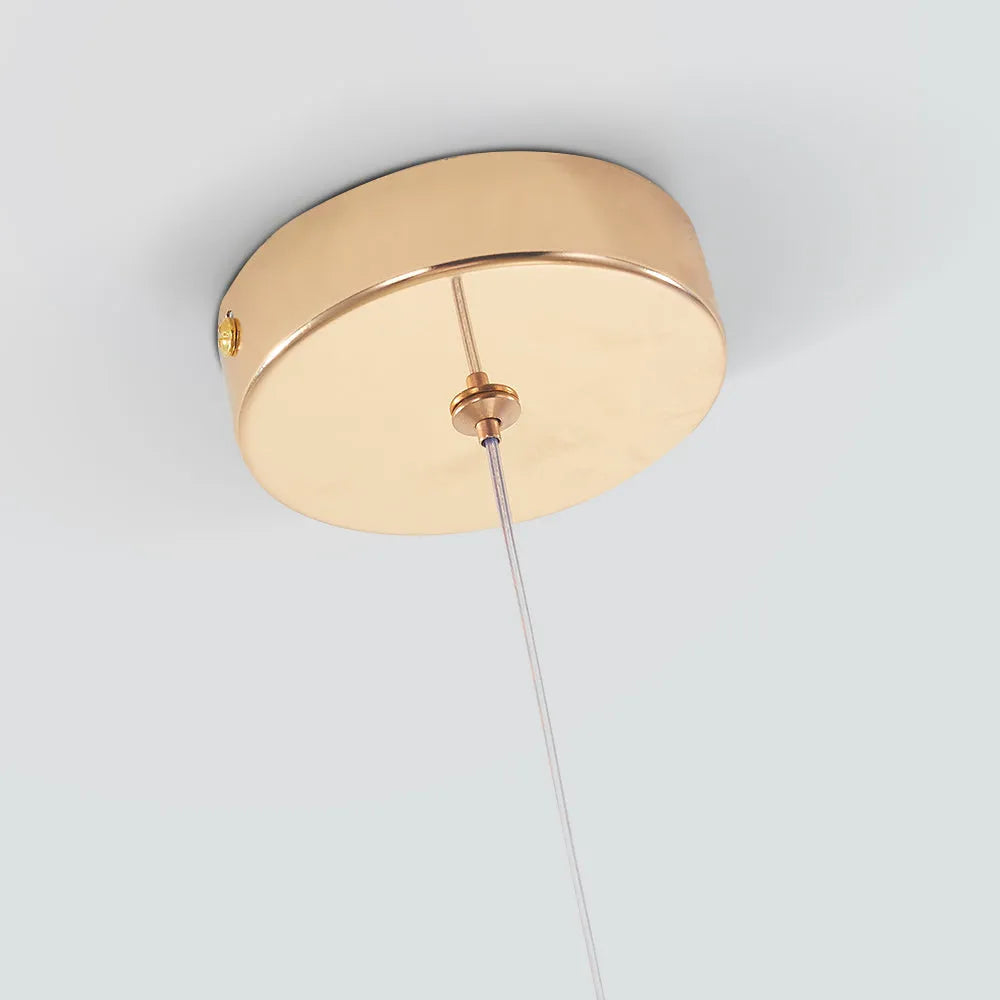 Freyza | Teardrop Gold Pendant Gold Pendant Light – Kitchen Dining Room