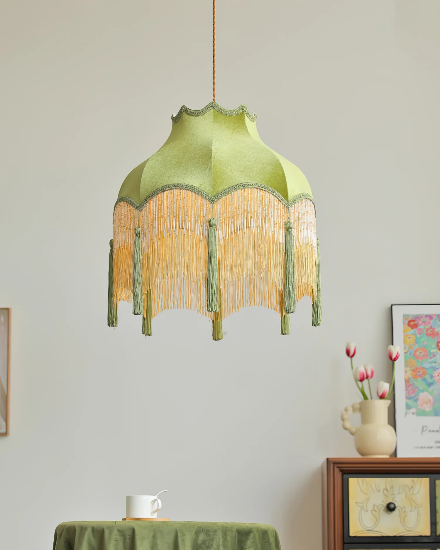 Freyza - Hadley Fabric Pendant Lamp