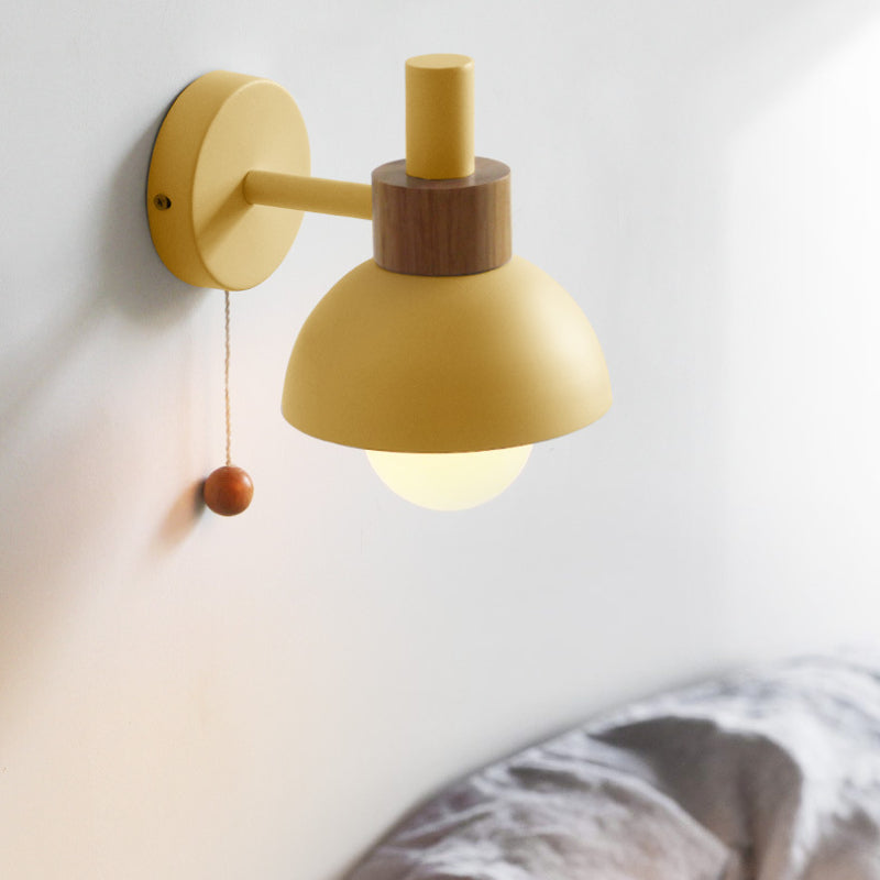 Freyza | Applique murale intérieure en verre blanc – Chambre et salon modernes