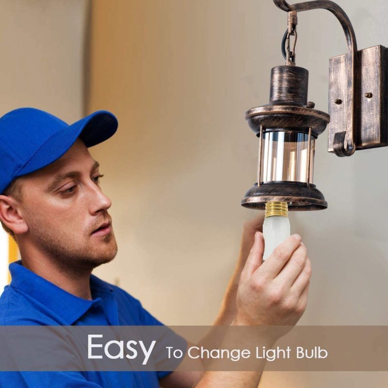 Freyza | Etra Industrial Style Indoor Wall Light – Industrial Bedroom Living Room