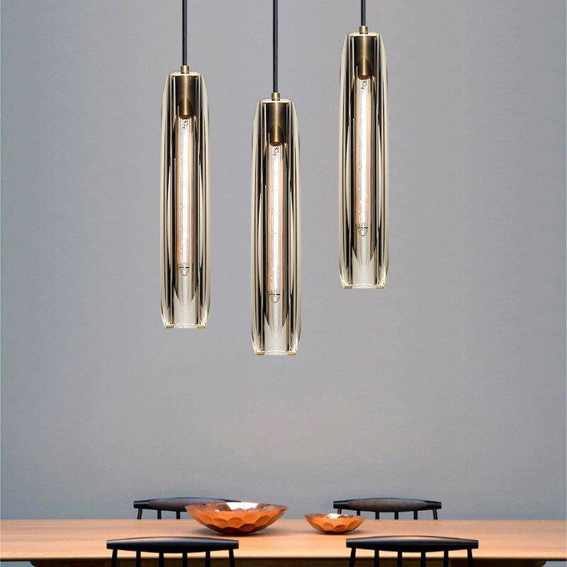 Freyza | Suspension design en laiton et verre Freyza – Cuisine, salle à manger