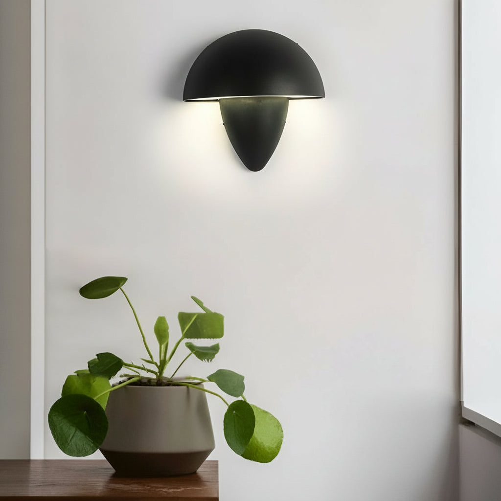 Freyza - Moderne Pilz-Außenwandleuchte - Wasserdichtes Aluminium LED (6W)