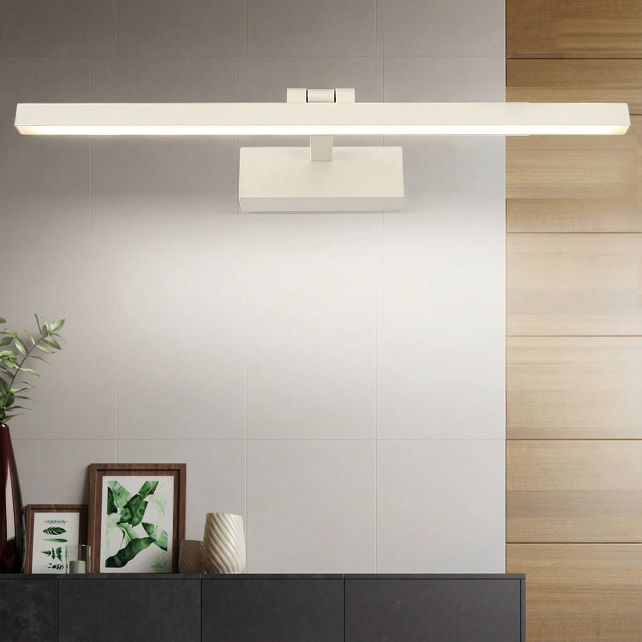 Freyza - LED Vanity Light Bathroom Mirror Sconce 180° Adjustable Aluminum Waterproof 40cm-110cm