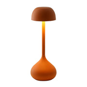 Freyza - Cordless LED Table Lamp Gourd Shape Rechargeable Dimmable Metal 30cm / 11.8in
