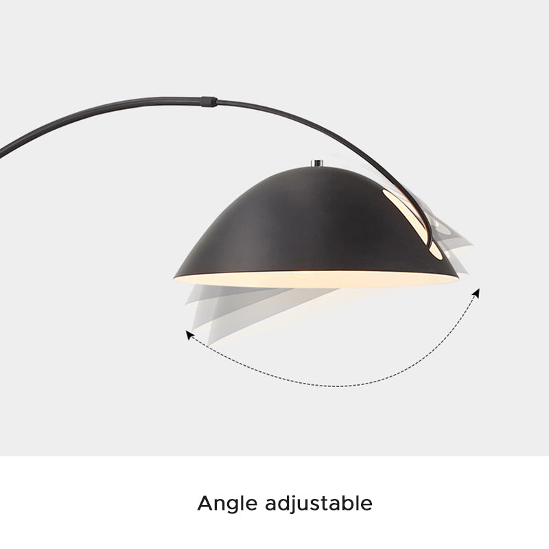 Freyza | Lampadaire noir – Salon Chambre à coucher
