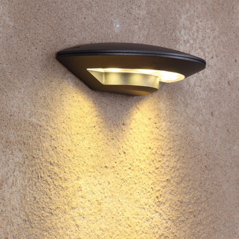 Freyza | Applique murale extérieure noire – Jardin, porche, extérieur