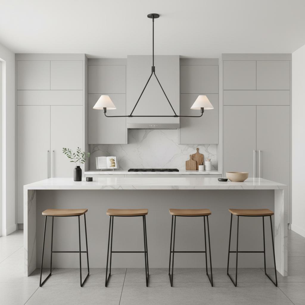 Freyza | Vector Brass Fabric Chandelier