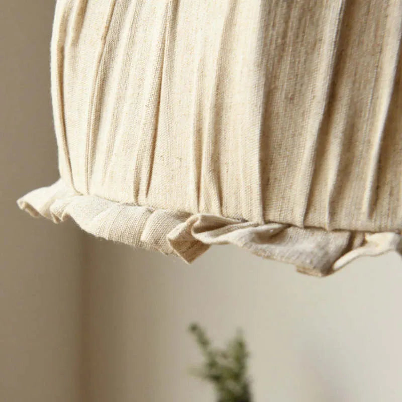 Freyza | Suspension en tissu vintage Haloa – Luminaire suspendu vintage pour cuisine et salle à manger